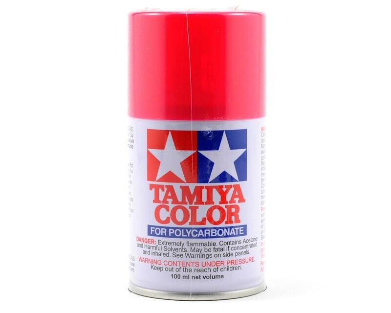 TAM86033 Tamiya PS-33 Cherry Red Lexan Spray Paint (100ml)