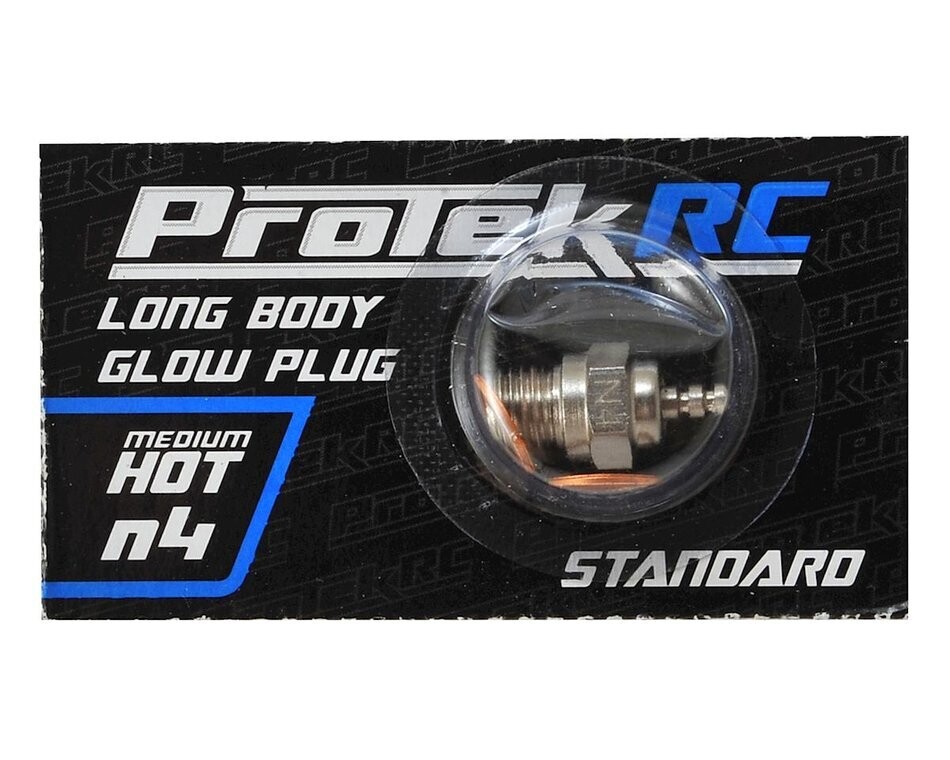 PTK-2554 ProTek RC N4 Medium Hot Standard Glow Plug (.12, .15 to .28 Engines) (1)