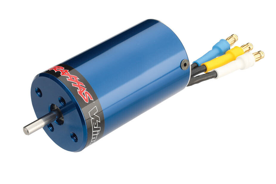 3371 Motor, Velineon Mini Maxx 380, brushless (assembled with 16-gauge wire and gold-plated connectors)
