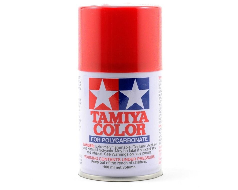TAM86002  Tamiya PS-2 Red Lexan Spray Paint (100ml)