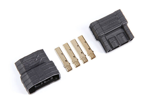 3070R Traxxas connector, 4s (male) (2) - FOR ESC USE ONLY