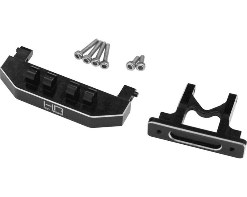 HRASXTF3201 Hot Racing Axial SCX24 Aluminum Rear Body Mount Support (Black)