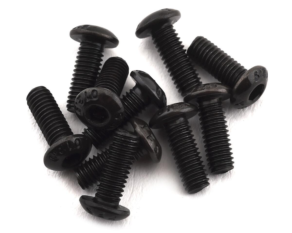 PTK-H-3202 ProTek RC 3x8mm &quot;High Strength&quot; Button Head Screws (10)