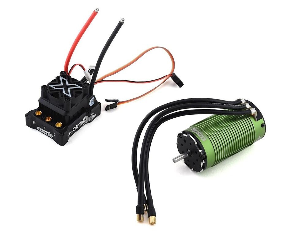 CSE010-0165-02 Castle Creations Mamba Monster X 8S 1/6 ESC/Motor Combo w/1717 1650kV Sensored Motor