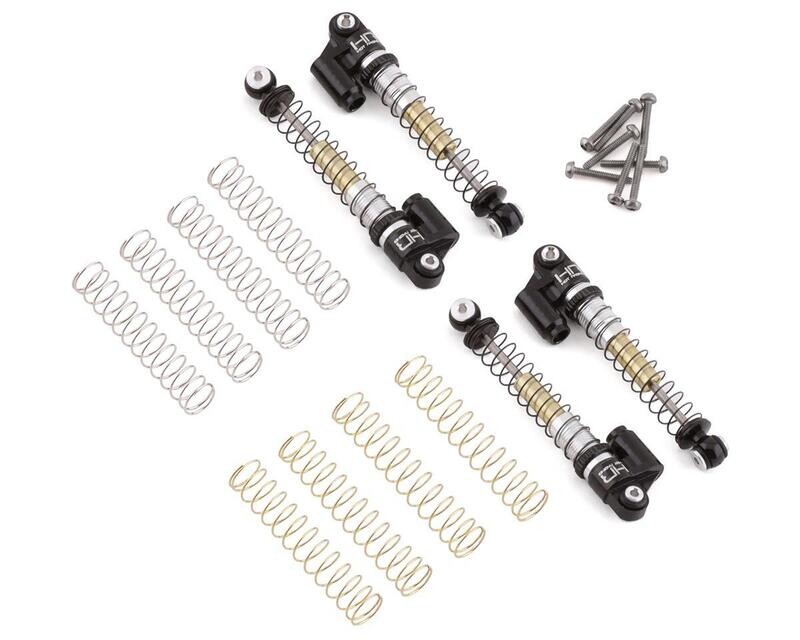HRASXTF485TR04 Hot Racing Axial SCX24 Aluminum Threaded Telescopic Shock