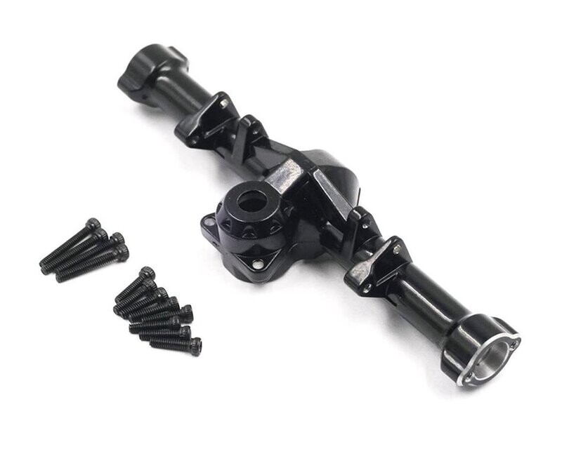 YEA-AXSC-066 Yeah Racing SCX24 Aluminum Rear Axle Housing (Black)