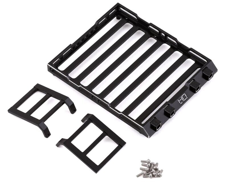 HRASXTF282RR Hot Racing Axial CX24 Jeep Aluminum Roof Rack w/Light Pods