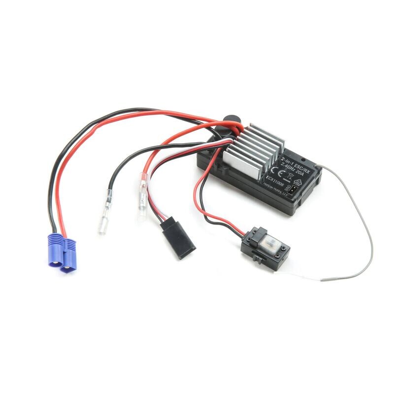 ECX11008 Rock Crawling ESC/RX 2.4ghz, WP V4