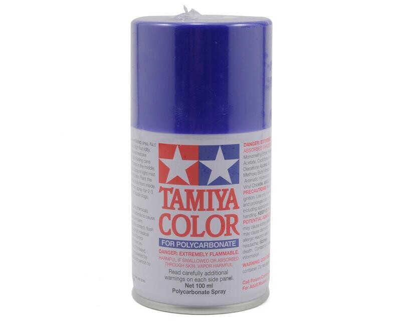 TAM86035 Tamiya PS-35 Blue Violet Lexan Spray Paint (100ml)