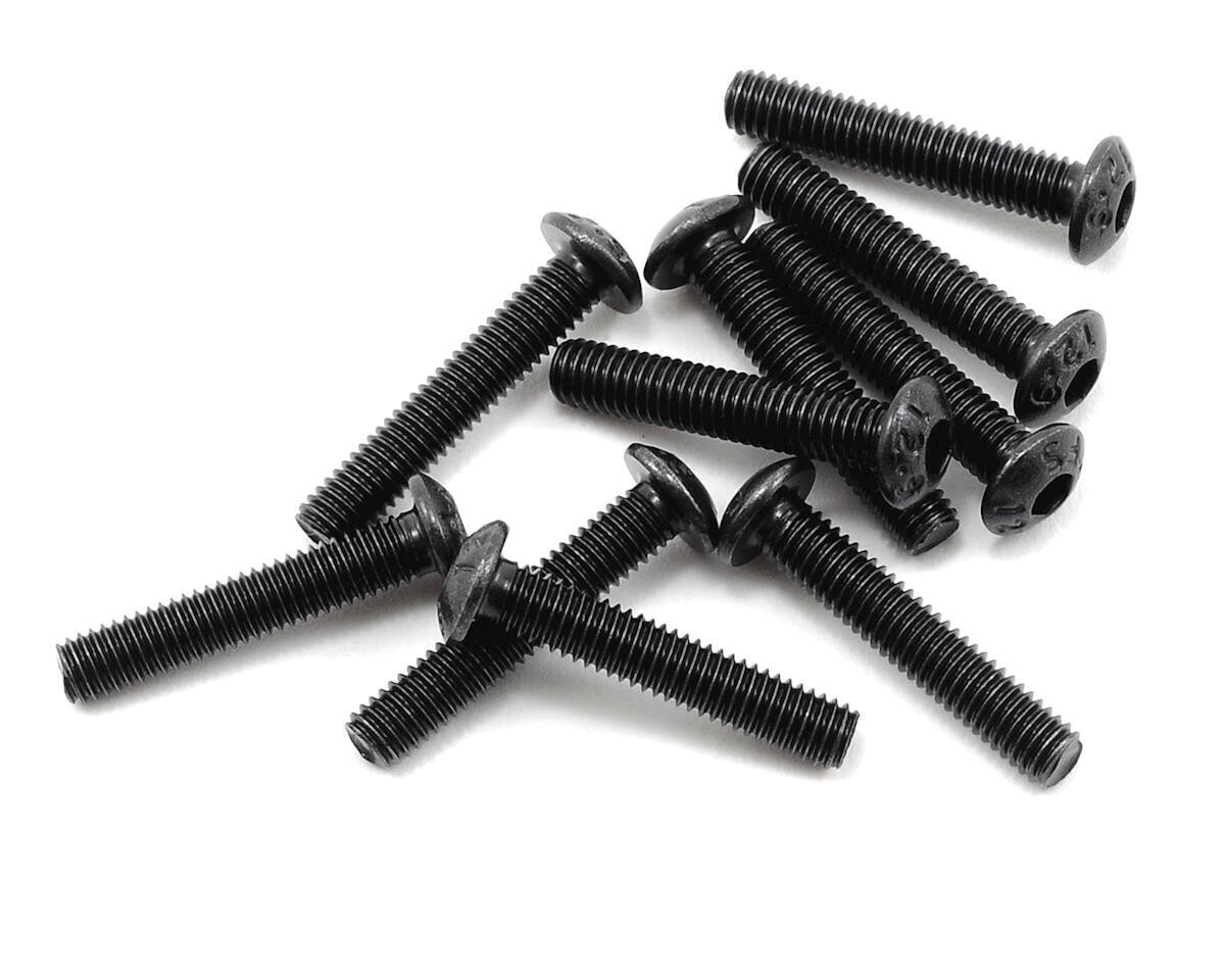 PTK-H-3206 ProTek RC 3x16mm &quot;High Strength&quot; Button Head Screws (10)