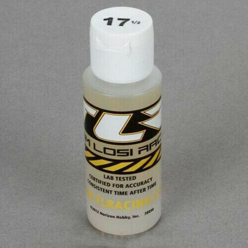 TLR74001 SILICONE SHOCK OIL, 17.5WT, 150CST, 2OZ