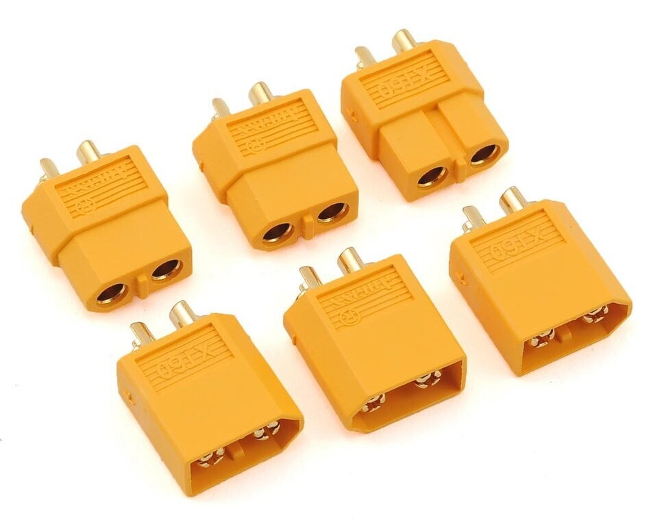 MCL4045 Maclan XT60 Connectors (3 Sets)
