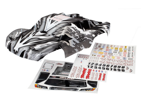 5812 Body, Slash 4X4, ProGraphix (Graphics are printed, requires paint &amp; final color application)/ decal sheet