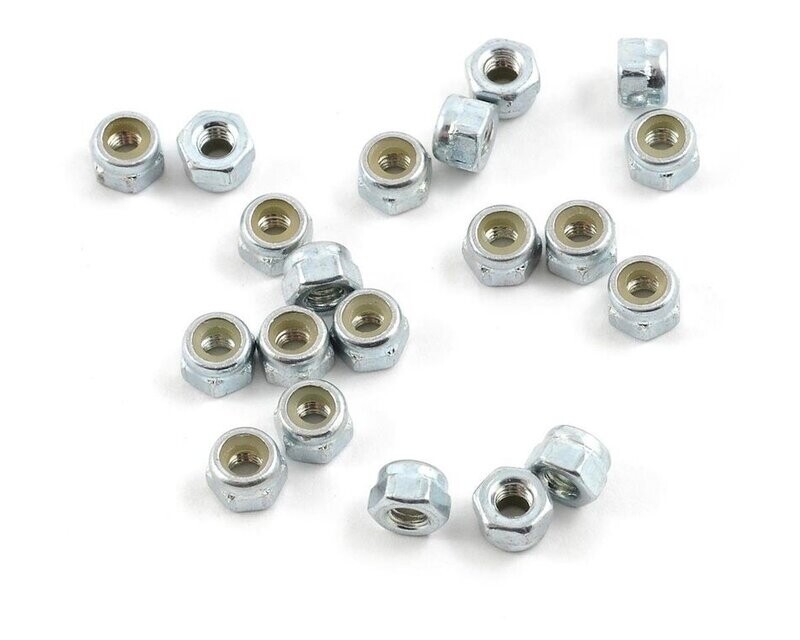 PTK-H-5200 ProTek RC 3mm &quot;High Strength&quot; Nylon Locknut (20)