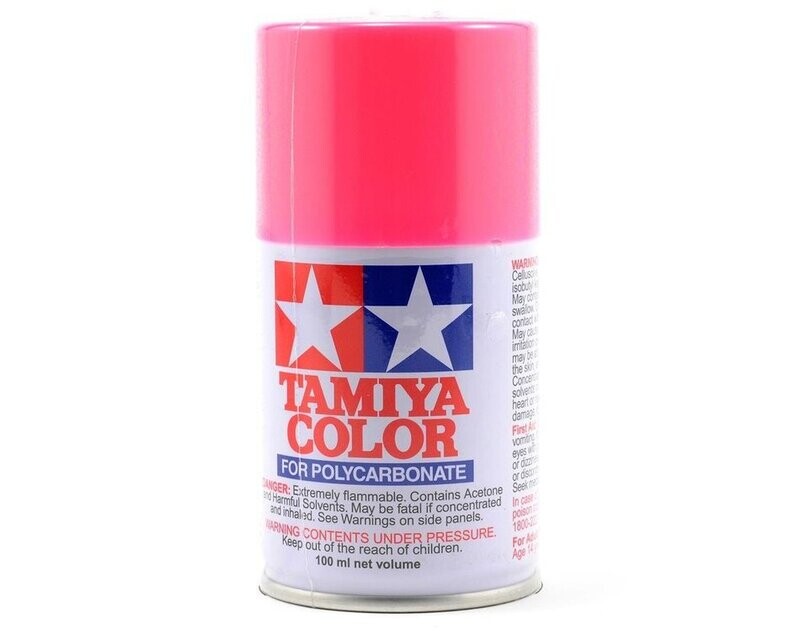 TAM86029 Tamiya PS-29 Fluorescent Pink Lexan Spray Paint (100ml)