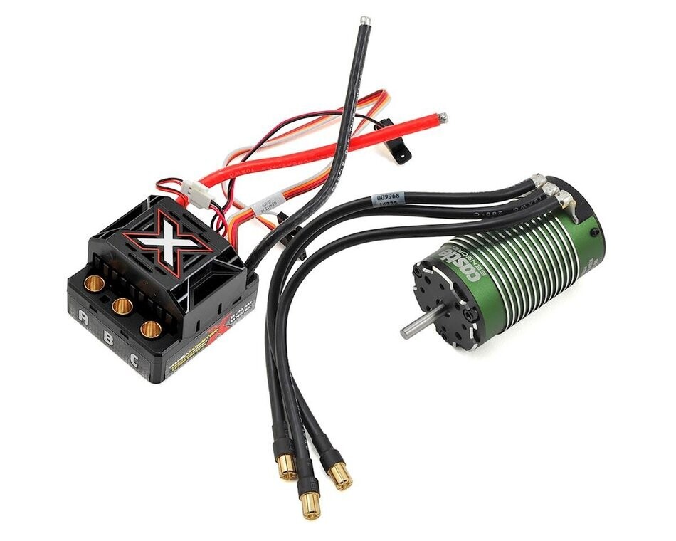 CSE010-0145-04 Castle Creations Monster X 1/8 Brushless Combo w/1512 Sensored Motor