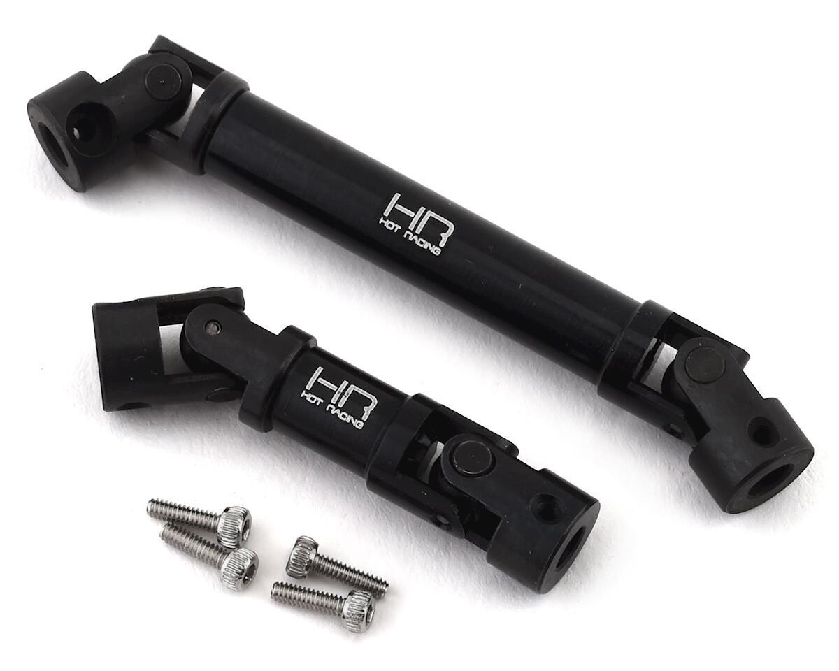 HRASXTF3701 Hot Racing Axial SCX24 Deadbolt Aluminum Steel Center Driveshaft