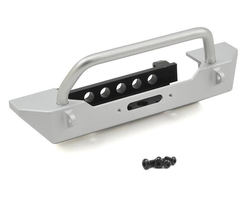 SSD00141 SSD RC Rock Shield Narrow Winch Bumper (Silver)