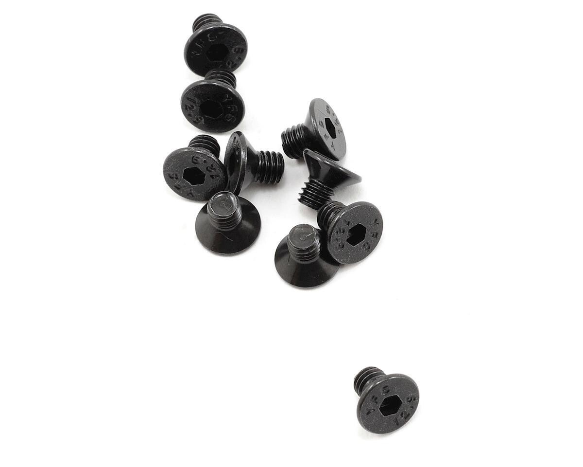 PTK-H-2300 ProTek RC 4x6mm &quot;High Strength&quot; Flat Head Screws (10)