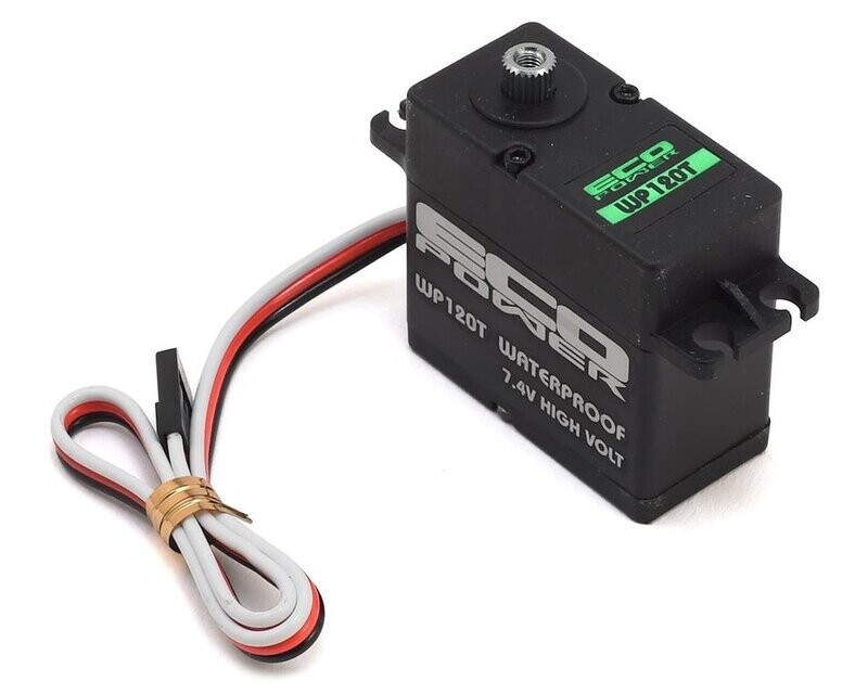 ECP-120T WP120T EcoPower WP120T Coreless Waterproof High Torque Metal Gear Digital Servo