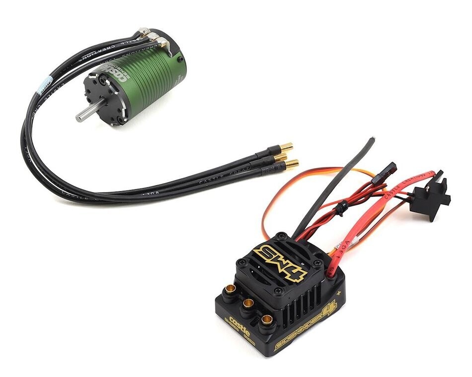 Castle Creations Sidewinder SW4 Waterproof 1/10 ESC/Motor Combo w/1410 (3800kV)