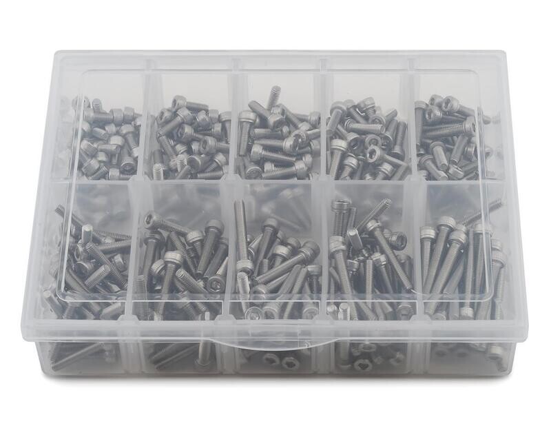 SAMSS-2005  Stainless Steel M3 Screw Set w/Plastic Box (300)