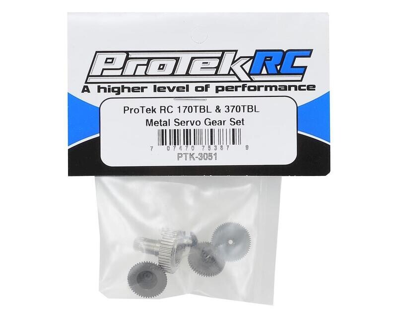PTK-3051 ProTek RC 170TBL &amp; 370TBL Metal Servo Gear Set
