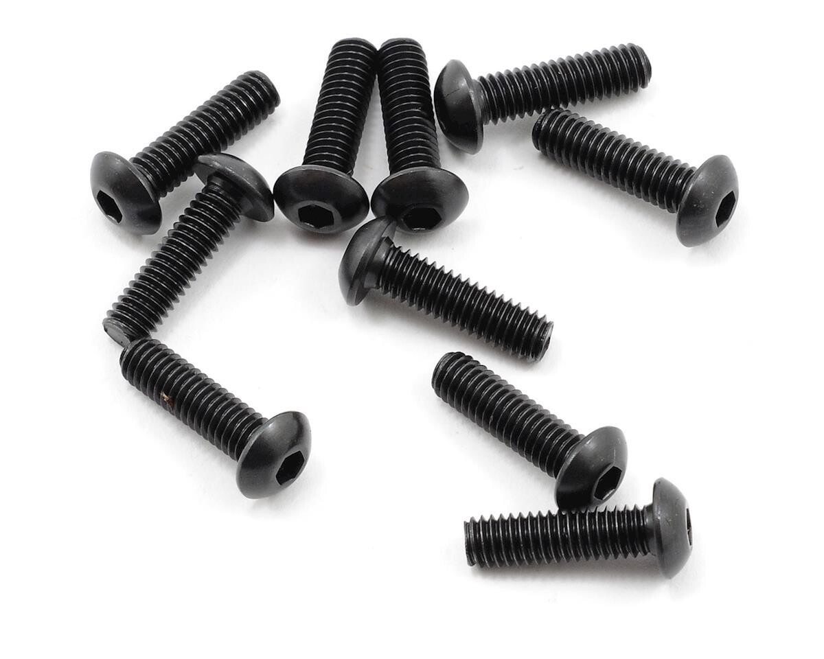 PTK-H-3304 ProTek RC 4x14mm &quot;High Strength&quot; Button Head Screw (10)