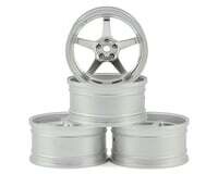 832109FS MST GT Wheel Set (Chrome/Matte Silver) (4) (Offset Changeable)