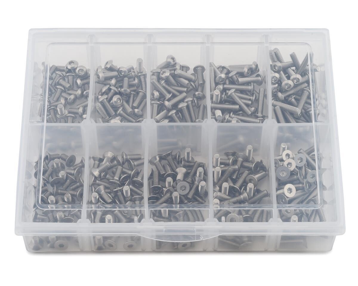 SAMSS-2002  Stainless Steel M3 Screw Set w/Storage Box (350)