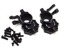 HRATRXF21P01 Hot Racing Traxxas TRX-4 Aluminum Front Inner Portal Drive Housing (Black) (2)