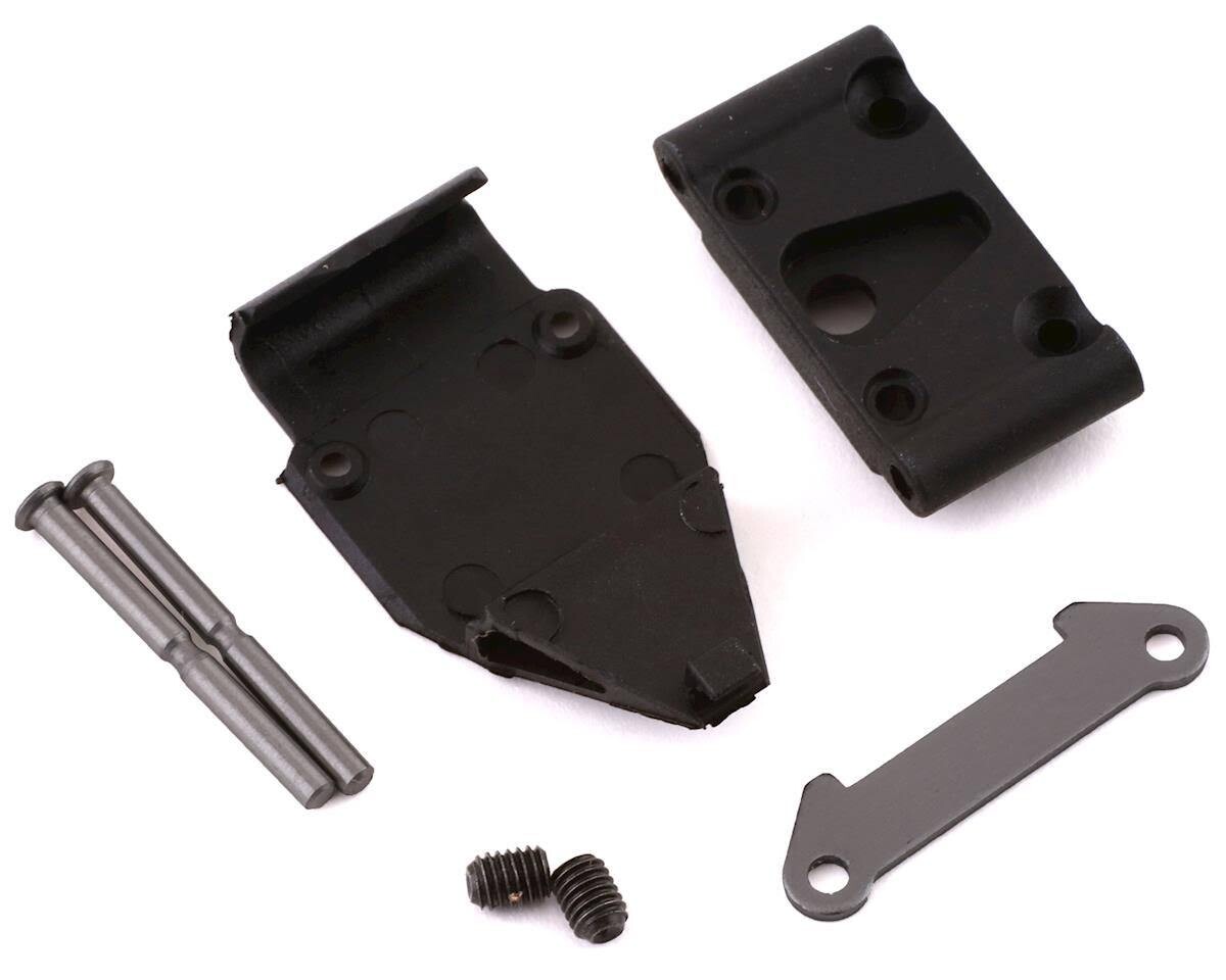 LOS214010 Front Pivot &amp; Bumper: Mini-T 2.0