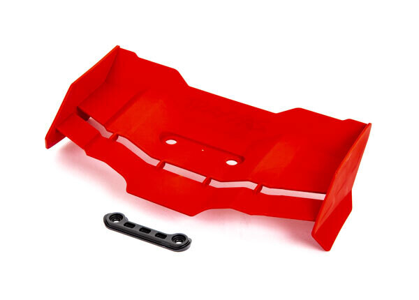 9517R - Wing/ wing washer, Sledge (red)/ 4x12mm FCS (2)