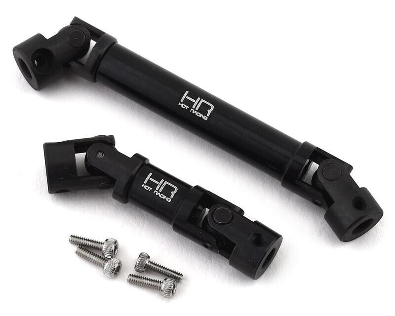 HRASXTF3701 Hot Racing Axial SCX24 Deadbolt Aluminum Steel Center Driveshaft