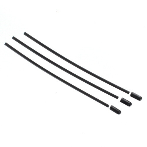 BS901-067 Antenna Pipe with Cap (3pcs)