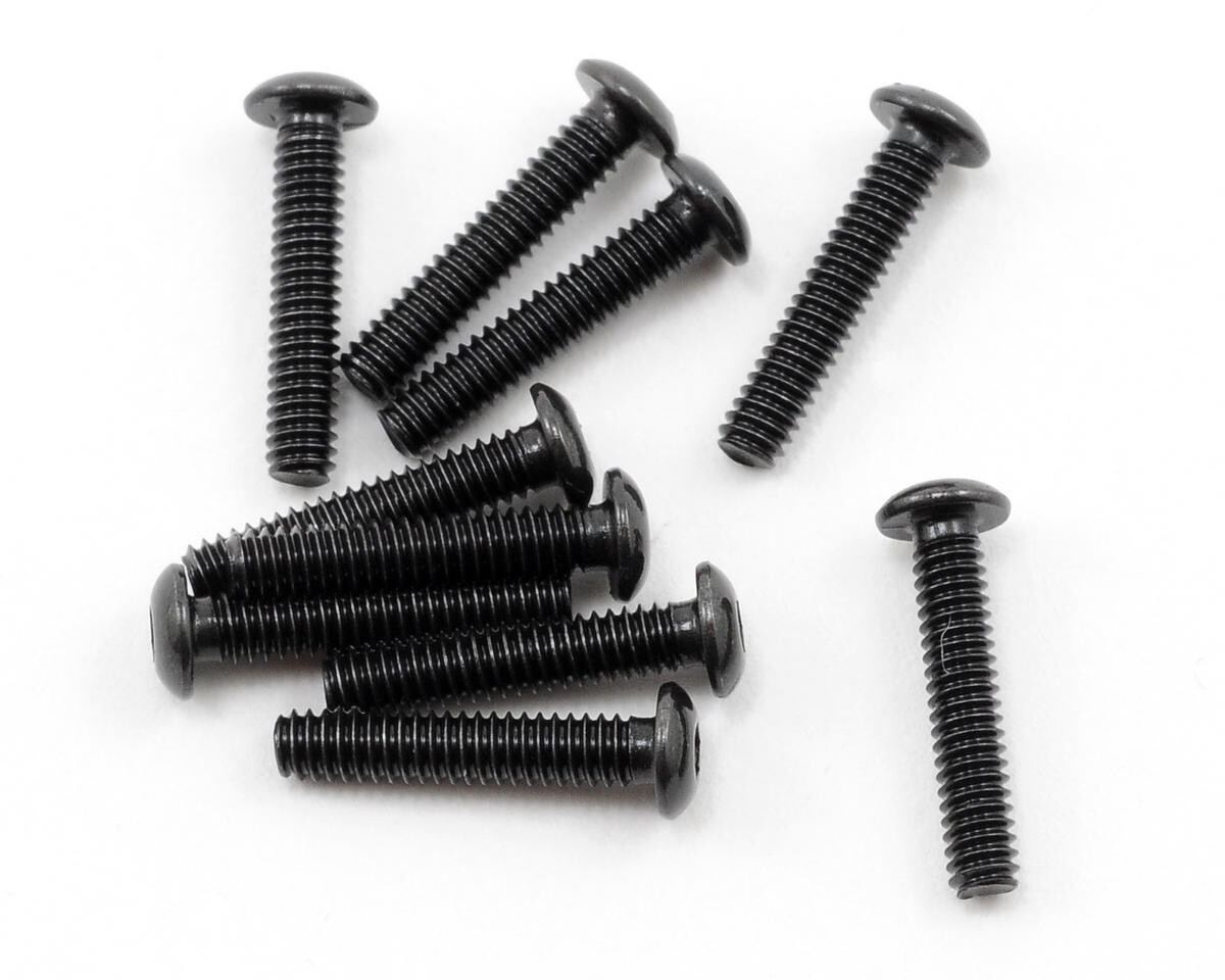 PTK-H-3003 ProTek RC 2x10mm &quot;High Strength&quot; Button Head Screws (10)