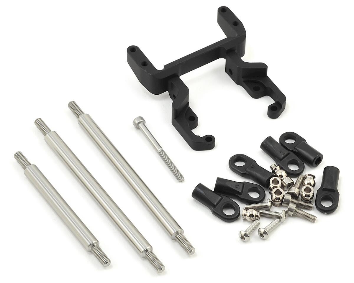 VPS07856 SCX10.2 Vanquish Products Currie F9 Servo Mount (Black)