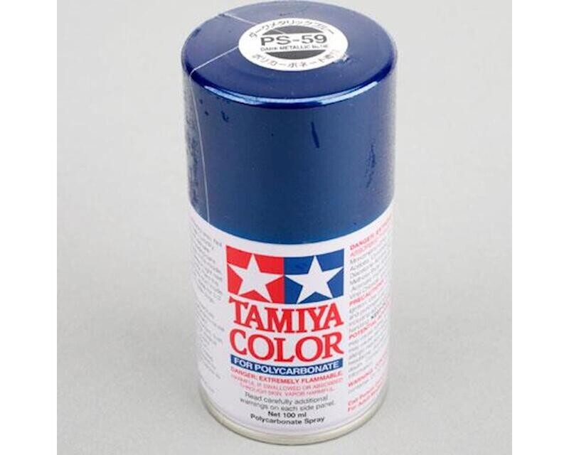 TAM86059 Tamiya PS-59 Dark Blue Metallic lexan paint