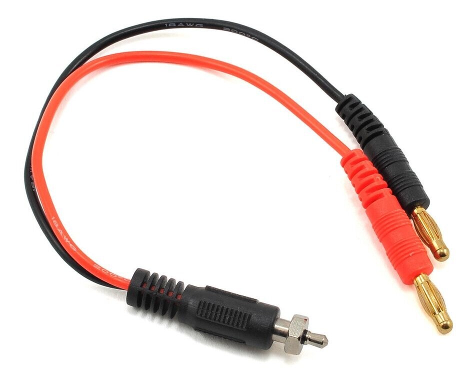 PTK-5240 ProTek RC Glow Ignitor Charge Lead (Ignitor Connector to 4mm Bullet Connector)