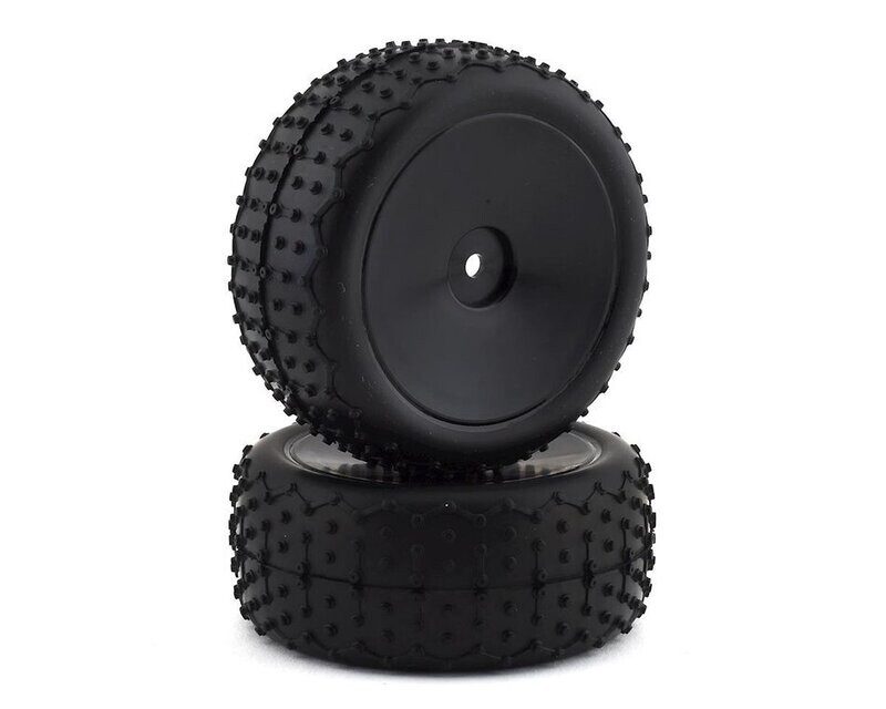 ASC21540 Team Associated Reflex 14T Rear Wide Pre-Mounted Mini Pin Tire (2)