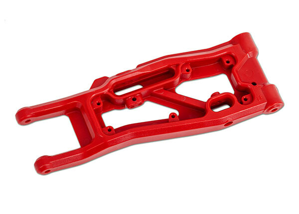 9531R - Suspension arm, front (left), red, fits Sledge