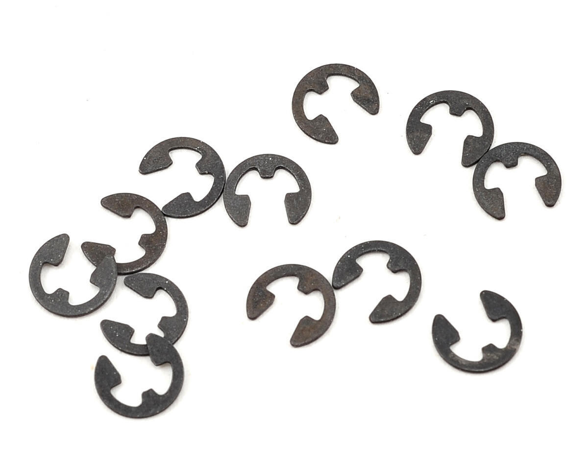 ASC6299 TEAM ASSOCIATED 1/8&quot; E- CLIPS (10)
