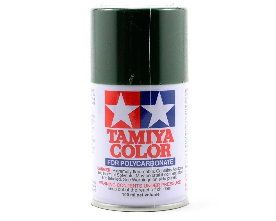 TAM86022 Tamiya PS-22 Racing Green Lexan Spray Paint (100ml)