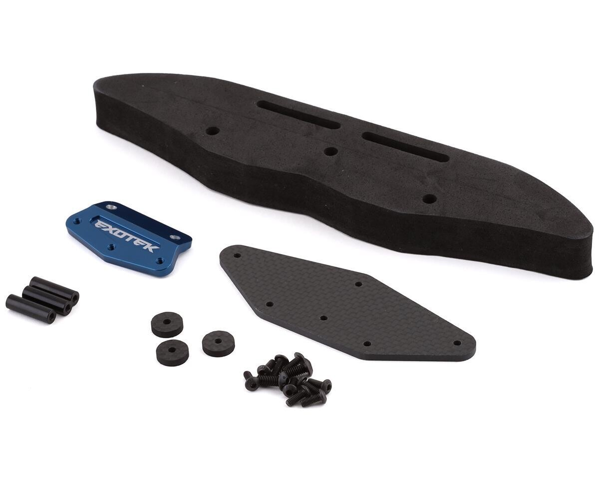 EXO1999 Exotek Traxxas Slash Aluminum Drag Front Bumper Set
