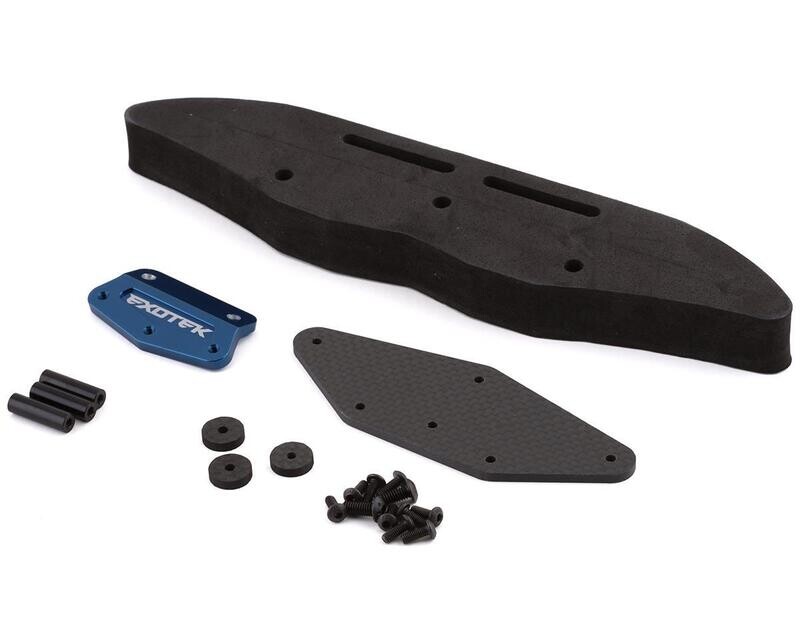 EXO1999 Exotek Traxxas Slash Aluminum Drag Front Bumper Set