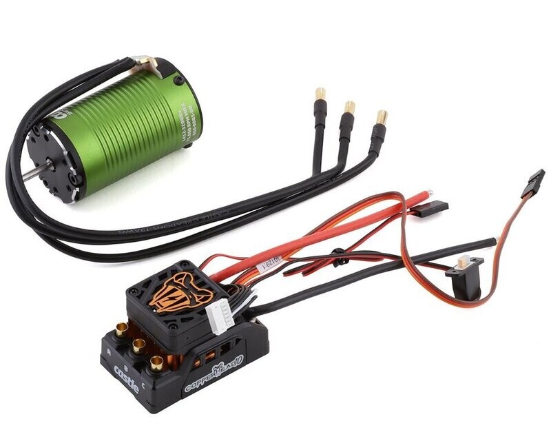 CSE010-0166-09 Castle Creations Copperhead 10 Waterproof 1/10 Sensored Combo w/1412 (3200Kv) (SCT Edition)