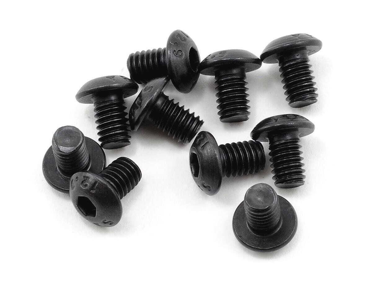 PTK-H-3300 ProTek RC 4x6mm &quot;High Strength&quot; Button Head Screws (10)