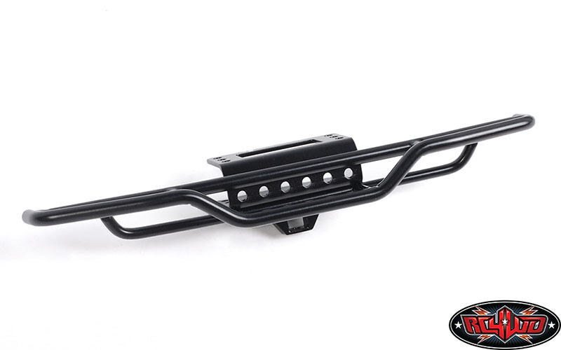RC4VVV-C1077 Rough Stuff Metal Rear Bumper for Axial 1/10 SCX10 III Jeep JLU Wrangler