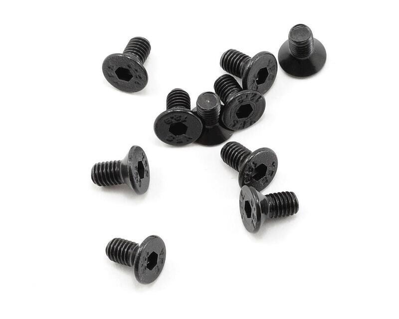 PTK-H-2201 ProTek RC 3x6mm &quot;High Strength&quot; Flat Head Screws (10)
