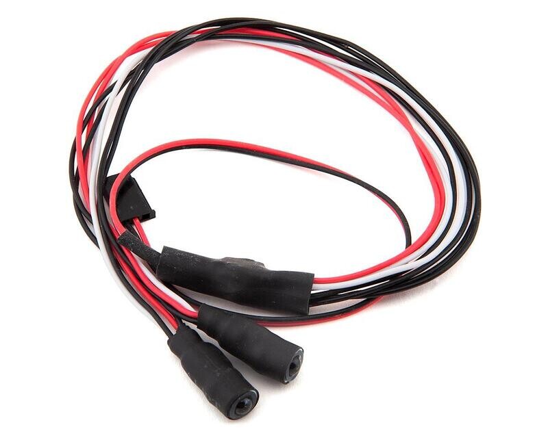 FBR1ACCEYE596 Firebrand RC Halos Dual Function LED Lights (White w/Red Halo)